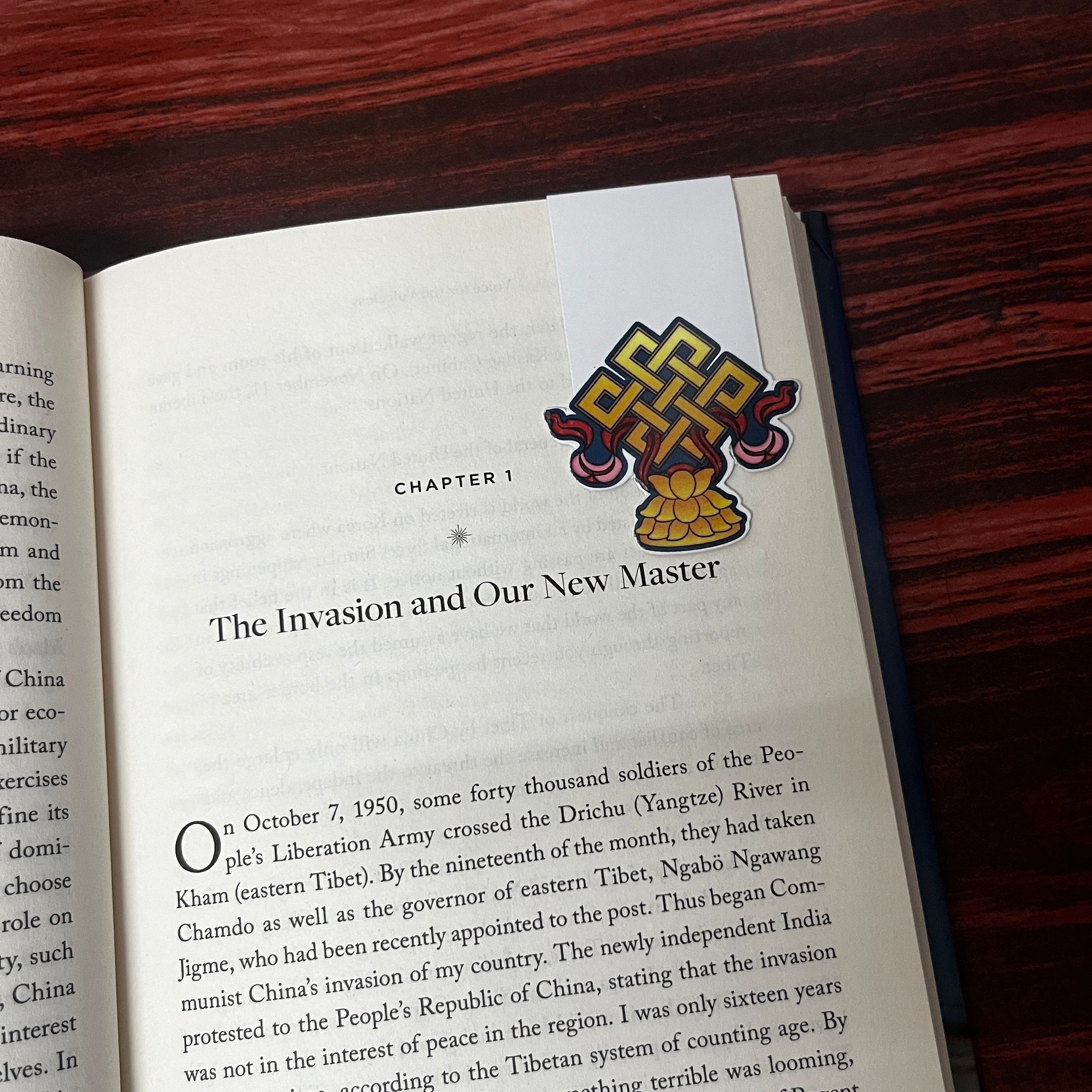 The Endless Knot Magnetic Bookmark