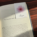 The 'Tenzin' Flower Magnetic Bookmark
